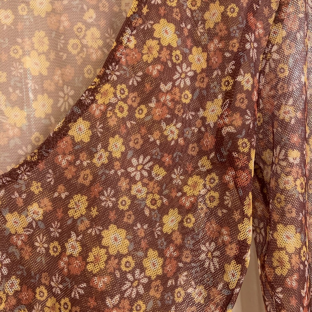 Floral bodysuit